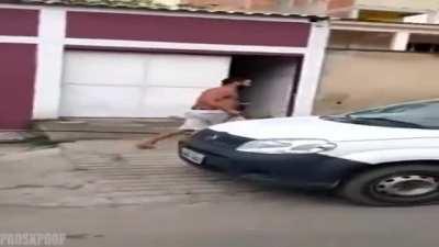 Um cliente meio alterado