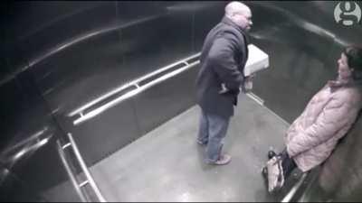 Cop fumbles with gun in elevator and accidentally shoots himself