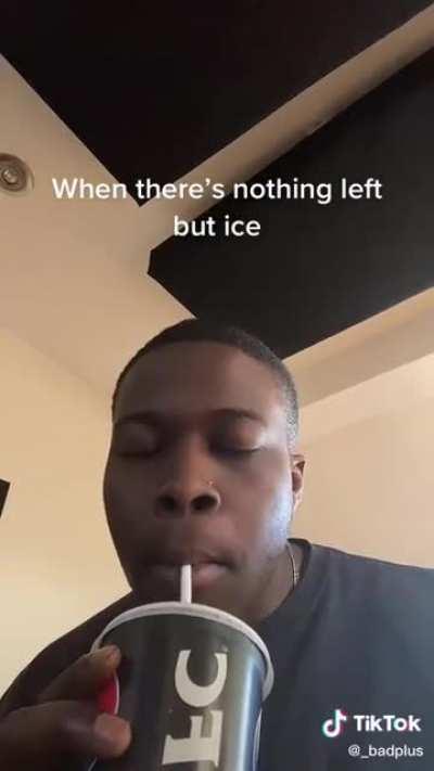 When there’s nothing left but ice