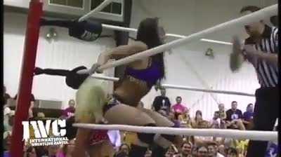 Young Britt Baker stinkface ( she should do it again)