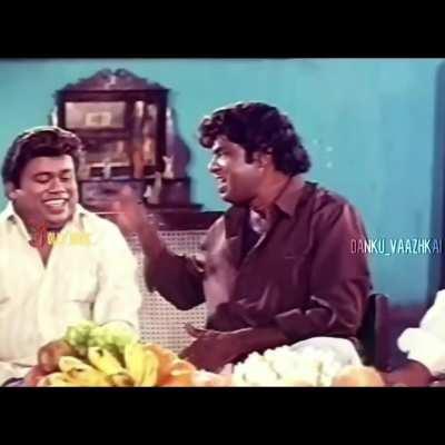 If we ask a question,  he will give an answer we can't understand. 