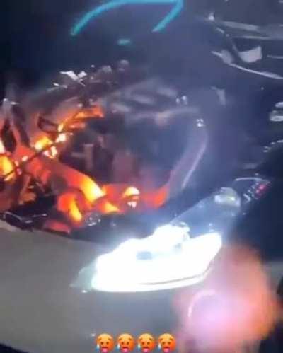 Uh...this can't be good for the car right?