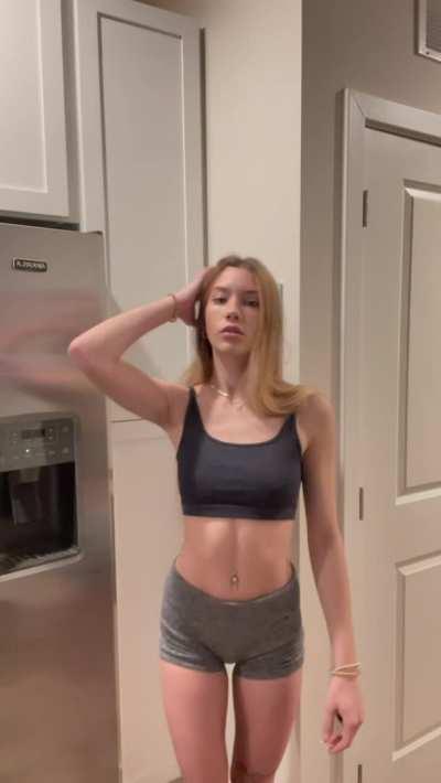 I love modeling my cute 18 y/o petite body for you 😋😘
