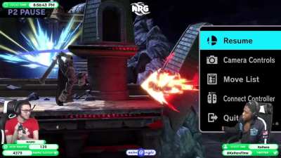 My sponsor's watching