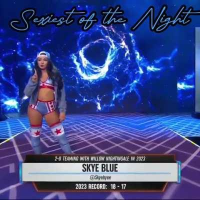 Sexiest of the Night: Skye Blue (AEW Rampage 9/1/23)
