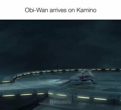 Obi-Wan on Kamino