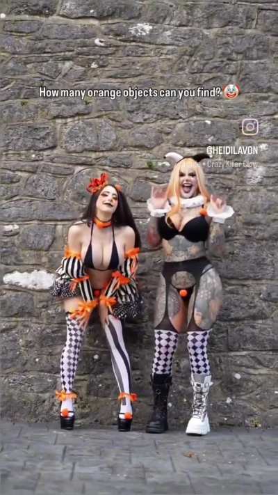 Me and Heidilavon? 🤡😱