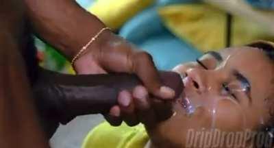 Painted her face 🤪