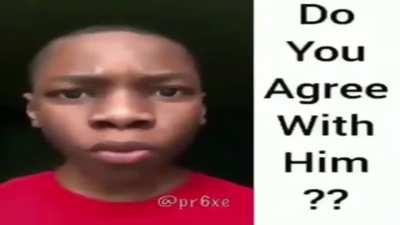 Do You Agree With Him ??