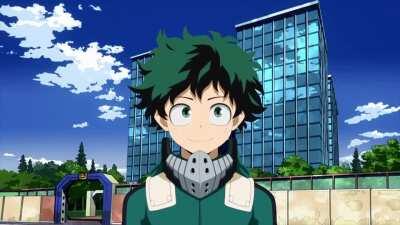 I drew and rigged a Deku live 2D model