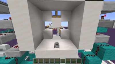 The coolest opening/closing animation for a 3x3 door