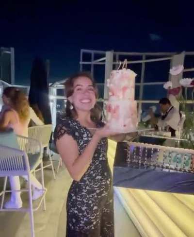 Nooo that was the birthday cake.