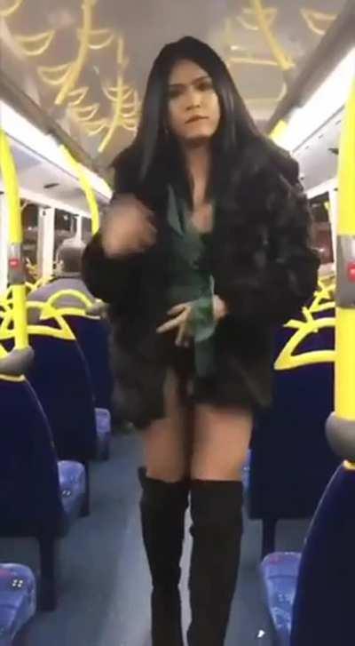 Approached on the Bus