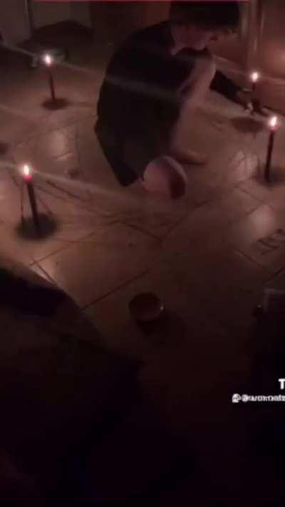 Is he doing it right?