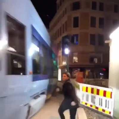HMB while I catch the train.