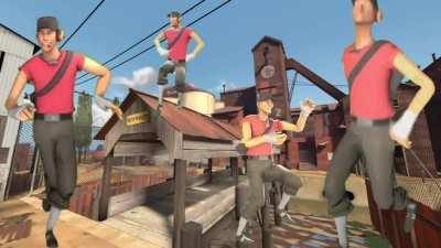 Scouts after the sentry that they died a millions times to gets destroyed: