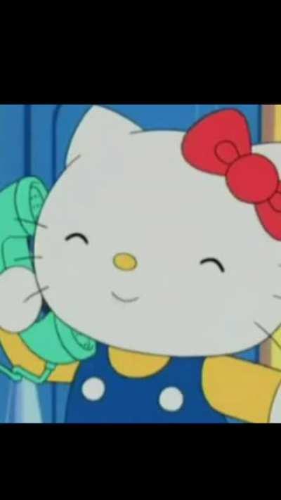 Tadinha da hello kitty.