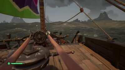 Keep ye hands on the helm