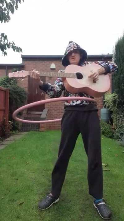 i played paranoid android in a hula hoop