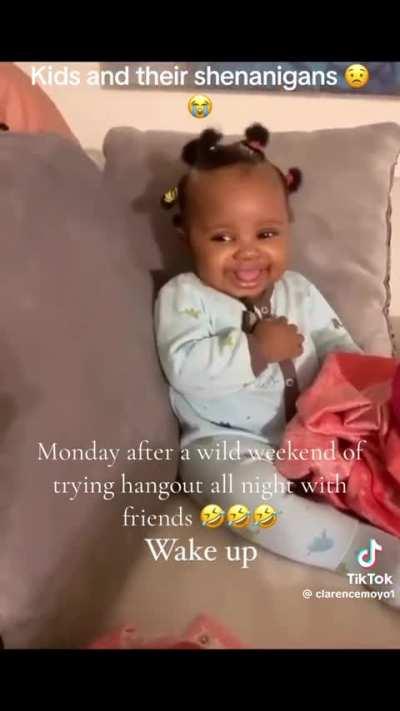 Every single early Monday morning class in college