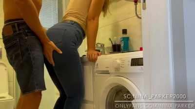 Grinding on Phat Ass in Jeans