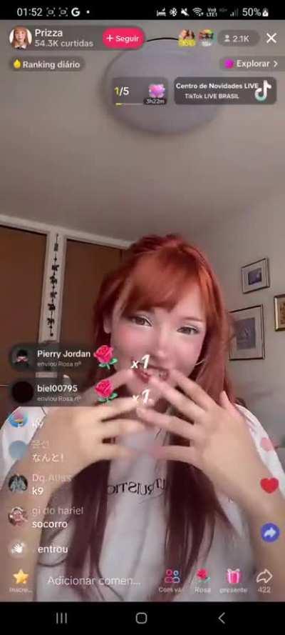 futura mulher do Luan