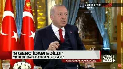 Erdoğan: Bana soruyorlar, söylüyorum: Ben Sisi gibi biriyle asla görüşmem. (23 Şubat 2019)