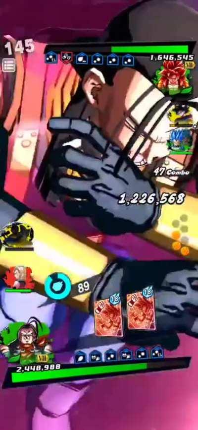 Bro took a Big Bang Kamehameha TO THE CHEST