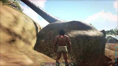 Me and my friend tried taming a giga today *FRIENDS POV*