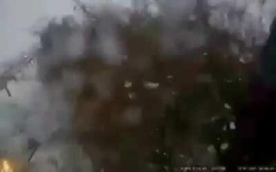 No injuries, but you can hear what he thinks about it