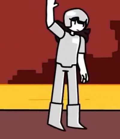 Jaiden does the Club Penguin dance