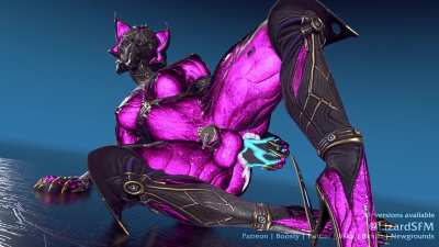 [Futa Valkyr] Toying Her Lubed Up Asshole (LizardSfm)