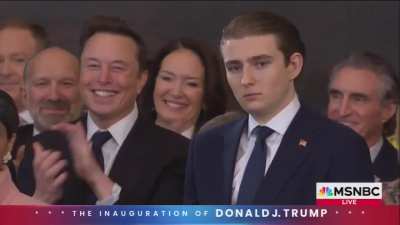 With yet another cringe moment 