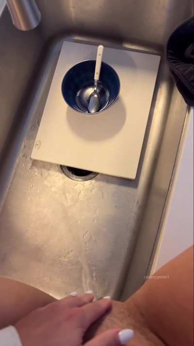 In the sink... or in your mouth?