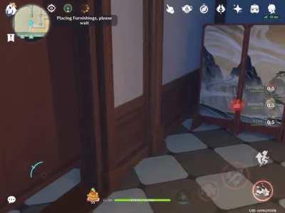 Secret room only accessible by Mona