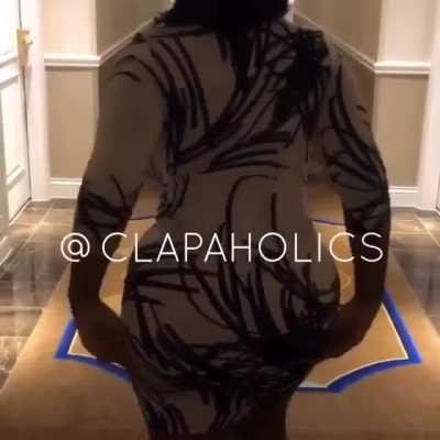 In the hotel hallway