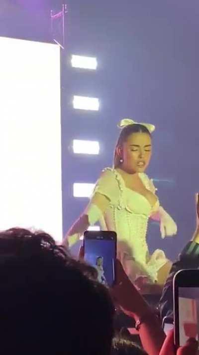 In Barcelona performing