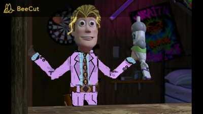 I was watching toy story and had to make this