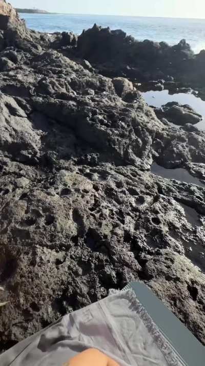 Face down ass up at the beach