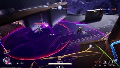 Everyone: Psylocke ult is so OP It should be nerfed, meanwhile psylocke losing against the floor