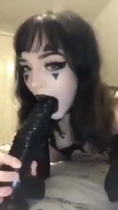 Goth Dildo