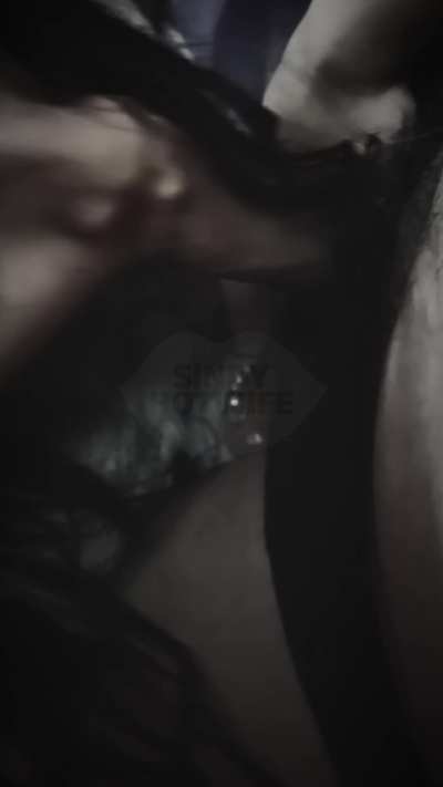 My wife was left alone at home with my cousin. It’s only been a couple of hours, and that slut sent me this video of her sucking his dick… What a cuckold I am!