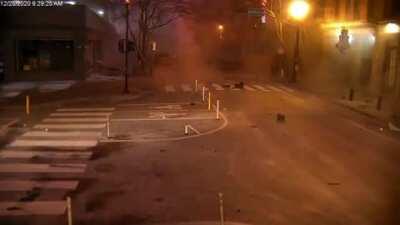 CCTV Of The Christmas Day Bombing In Nashville