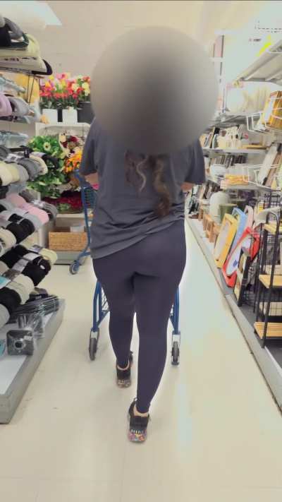 It was my wife’s big ass that immediately caught my attention.