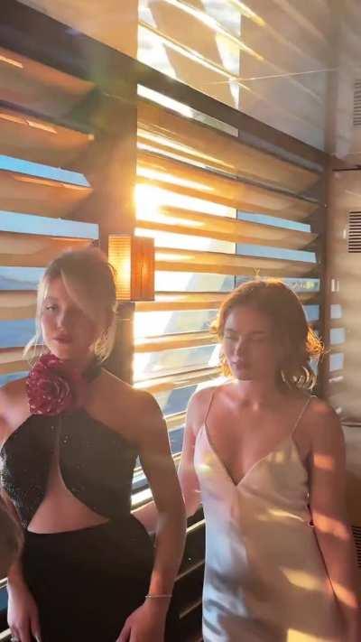 with Sadie In Venice