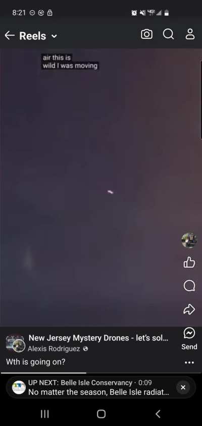 Orb interacting with another orb, and a drone(?)