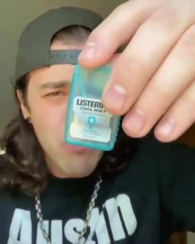 I can eat so many breath mists just watch. Then Imma drink orange juice to prove that you aaaaallll are pussies