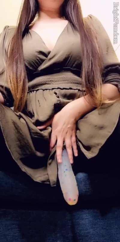 Does my strap-on make your mouth water? Join my new kinky Fem[Dom] [Fan] Club!