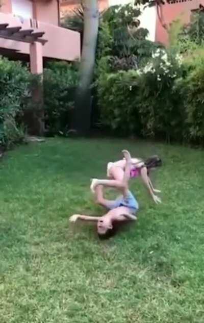 Bet you can’t jump over me!