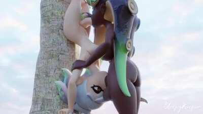 MariMarie Standing 69 (Sleepykeeper) [Splatoon]